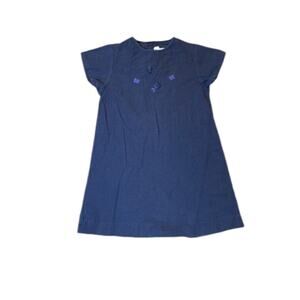 Jacadi Linen Dress With Flowers